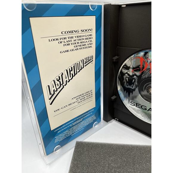 Bram Stoker's Dracula (Sega CD, 1993) W/ Case, Manual. CIB - Picture 3 of 10